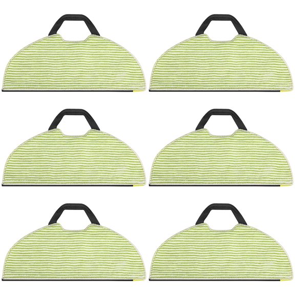 AV2610WA RV2610WA Vacuum Mop Replacement Pads Compatible with Shark RV2610WA AV2610WA RV2620WD RV2410WD AI Ultra 2- in-1 Robot Vacuum,Washable Reusable Microfiber Soft Pads,6 Pack