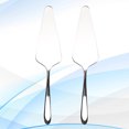 thumbnail image 7 of Raindrops 2Pcs Stainless Steel Cake Server and Pie ula for Kitchen Serving Silver, 7 of 7