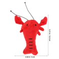 thumbnail image 3 of Dog Squeaky Toy Plush Dog Chew Toy for Mental Stimulation 12Pcs, 3 of 5