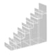 thumbnail image 1 of Soporte de exhibición Methold Acrílico 8 niveles, 1 of 1