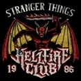 thumbnail image 2 of Netflix Men's Stranger Things Hellfire Club 1986 Graphic T-Shirt, 2 of 4