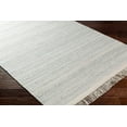 thumbnail image 6 of Hauteloom Akamu Recycled Material Living Room, Bedroom Area Rug - Contemporary - Light Gray, Dark Gray, Pewter - 6' x 9', 6 of 7