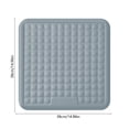thumbnail image 3 of Hvmvliv 15X15in Car Seat Cushion,Ventilation Summer Cool Cushion,Fast Heat Dissipation,Pore-Friendly Material,Supports Hips Evenly,Suspended Breathable Design,Sedentary Not Deformed Gray, 3 of 9