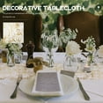 thumbnail image 5 of 2 Pcs Golden Table Runner Party Cloths Polyester Wedding Festive Tablecloth Dining 100% Dinner, 5 of 6