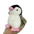 thumbnail image 4 of Squeaky Penguin Stuffed Toy, Soft Animated Singing Penguin Doll, Cute Gift, Cute Plush Penguin Toy, 5.9in/15Cm, White, 4 of 20
