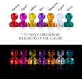 thumbnail image 3 of 96 PCS Colorful Push Pin Magnets, Office Magnets,8Color Strong Magnetic Push Pins, Perfect for Whiteboard, Magnet Board, Heavy Duty, Kitchen, Magnetic Map, 3 of 5
