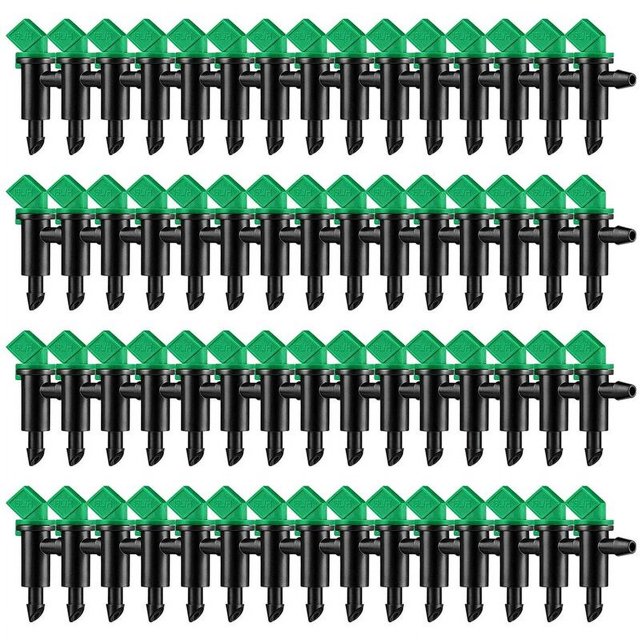 60 piezas de 4 GPH, aspersor de riego por goteo desmontable, emisor de goteo para jardín, para arbustos