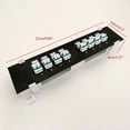 thumbnail image 4 of CEORPER Module-Mounted Patch Panel for Rj45 LC Optical Fiber Ethernet Cable Frame, 4 of 9