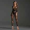 thumbnail image 2 of Medias sexis para el cuerpo para mujer, picardías erótico con entrepierna abierta, medias de malla, lencería, Body erótico, ropa de dormir, peluches, 2 of 5