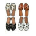 thumbnail image 1 of Sandales d'Été pour Femmes Sandales Plates de Plage Chaussures d'Extérieur, 1 of 5