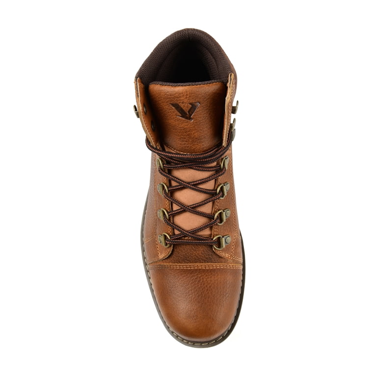 Territory Mens Atlas Lace-up Cap Toe Ankle Boot - Walmart.com