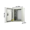thumbnail image 4 of VEVOR Electrical Enclosure Box 10x8x6 Carbon Steel Gray IP65 Waterproof, 4 of 10