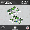thumbnail image 2 of Kalair GFX Graphics Kit for Kawasaki KX65 (1999-2023) Incision Series, 2 of 5