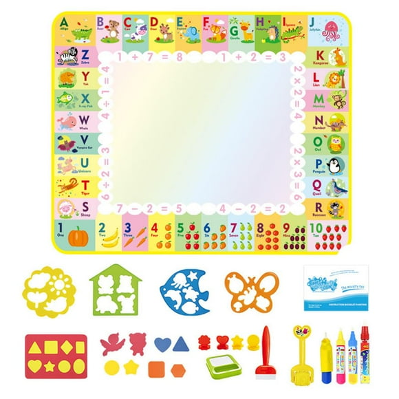 Xingzhi 120*90CM Kids Large Water Drawing Mat Water Drawing Doodling Mat Children Educational Toys Gifts for Kids