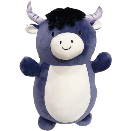 Squishmallows Official Kellytoy Hug Mees Squishy Soft Plush Animal Pets (18 Inch  Perni Bull)
