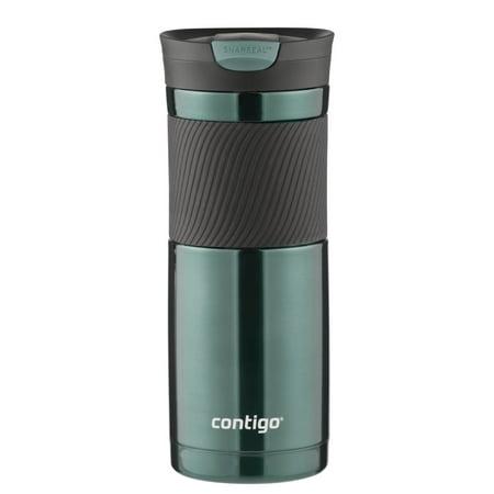 Contigo SNAPSEAL Byron Vacuum-Insulated Stainless Steel Travel Mug, 20 oz., Grayed (Best 24 Oz Coffee Thermos)