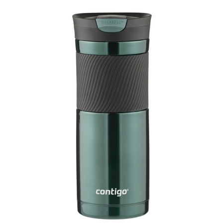 Contigo SNAPSEAL Byron Vacuum-Insulated Stainless Steel Travel Mug, 20 oz., Grayed (Best Personalized Travel Mugs)