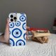 thumbnail image 3 of Funda de teléfono con estampado de ojo de la suerte, carcasa a prueba de golpes para iPhone 11, 13, 12, 14, 15 Pro Max, X, XS MAX, XR, SE, 7, 8 Plus, 3 of 5