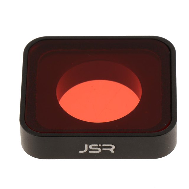 HD Filtro UV Lente Funda Protectora Carcasa para Cámara 7 5 6 - rojo Soledad Cubierta de lente de filtro HD UV