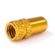 thumbnail image 2 of Válvula De Bicicleta Tapas de válvula de boquilla de gas de neumático de bicicleta de aleación de aluminio cubierta de polvo de ciclismo (oro), 2 of 3