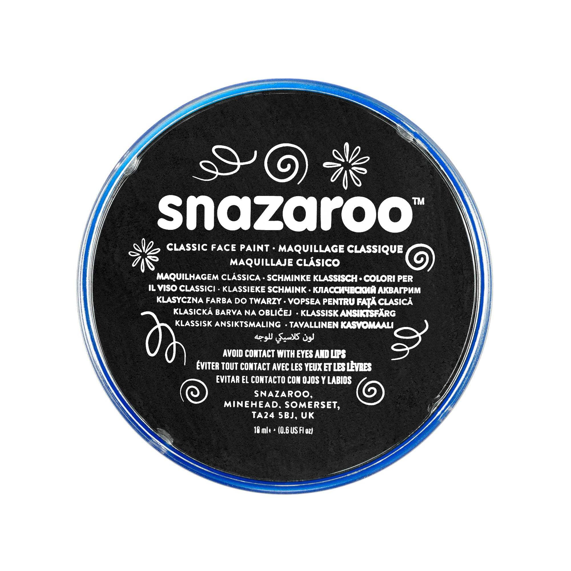 Snazaroo Bright Green18ml Tubs Make Up Unisex 18ml X 5 Pack Snazaroo Bright Green18ml Tubs Make Up Unisex 18ml X 5 Pack