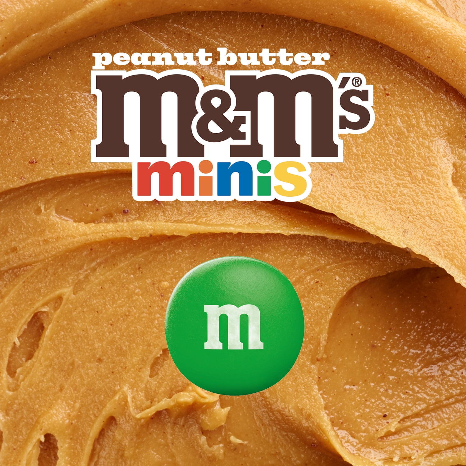 M&M's Minis Peanut Butter Milk Chocolate Candy Mega Tube Easter Candy - 1.74 oz