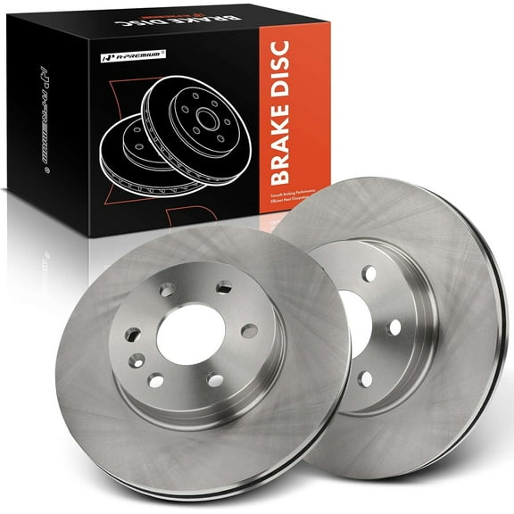 A-Premium 12.2 inch (310 mm) Front Vented Disc Brake Rotors Compatible with Select Chevrolet, GMC Models - Colorado 2015-2020, Canyon 2015-2020, 2-PC Set