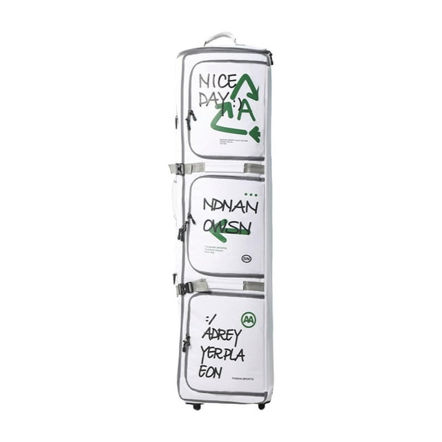 Lipstore Sac à Dos à Roulettes pour Skis, Snowboards et Autres Équipements; Rangement Portable et Résistant à l'Eau avec Roues pour Transporter un Casque Ou Autres Équipements