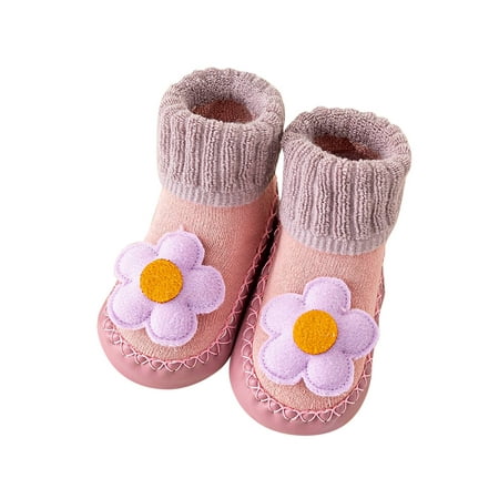 

Rovga Toddler Shoes For Kids Autumn And Winter Boys And Girls Children Cute Socks Shoes Non Slip Indoor Floor Baby Toddler Sports Shoes Warm And Comfortable