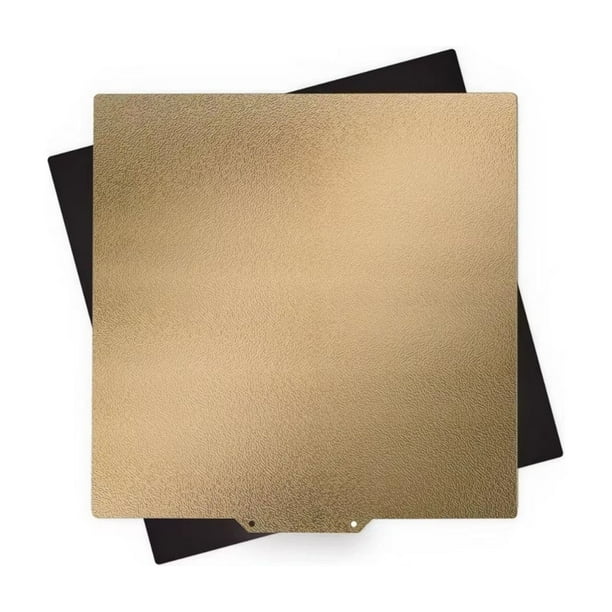 Plataforma de revestimiento PEI de doble cara con hoja adhesiva magnética, accesorio for impresora 3D, placa extraíble de 1 pieza con resorte de acero