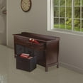 thumbnail image 3 of Adriana 4pc Storage bench & baskets, 3 of 6