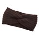 thumbnail image 1 of Qarigey Diadema de ganchillo, banda para el sudor transpirable deportiva, orejeras suaves elásticas, accesorios para el cabello, diadema Accesorio para el cabello Café, 1 of 6