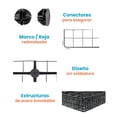 thumbnail image 4 of Mueble Organizador Aesthetic Rejas Minimalista 7 Niveles, 4 of 4