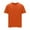 Orange, variant on Plus Size Cotton T-Shirts for Men Summer Casual Gym Running Active Workout Shirts Oversize Crewneck Tees