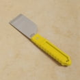 thumbnail image 3 of Nisaku Stainless Steel Scraper Knife, 2-Inch Blade Yellow, 3 of 3