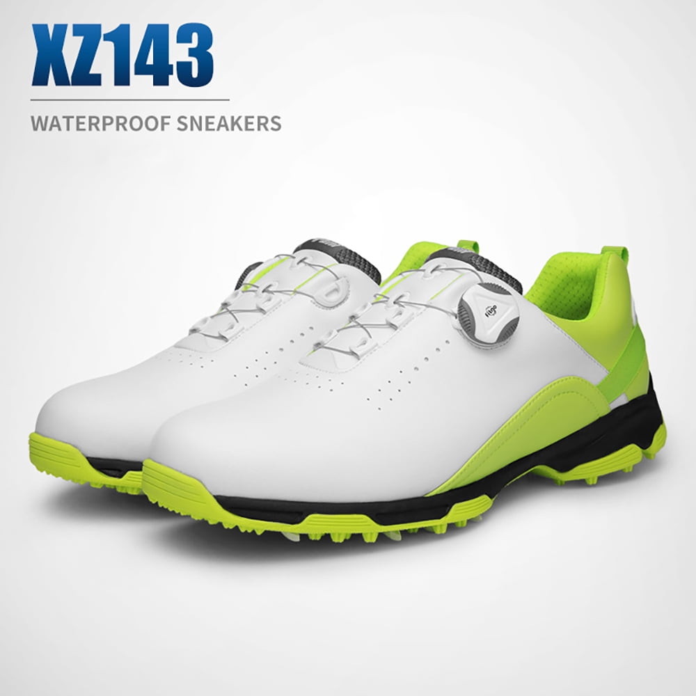 PGM Golf Shoes Men’s Waterproof Breathable Golf Shoes Male Rotating