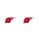 thumbnail image 3 of Yuarrent Convertidor de carrera, dispositivo tensor de cambio de Cable de freno, procesamiento CNC, adaptador de tensión ajustable de alta Rojo 2Conjunto, 3 of 6