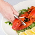 thumbnail image 3 of Seafood Tools Set Leg Sheller with 6Pcs Stainless Steel Forks and 3Pcs Zinc Alloy Lobster Crab Crackers Nut Cracker Shellfish Lobster Leg Opener Heavy Duty Kitchen Set, 3 of 9