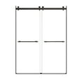 thumbnail image 2 of Transolid BYPT608010L-BK-MB Brooklyn 80" High X 60" Wide Bypass Frameless Shower Door -, 2 of 3