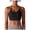 Black, variant on Sports Bras for Women Racerback Lightweight Breathable Running Bra Crop Tank Tops Longline Workout Gym Yoga Bra