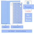 thumbnail image 1 of Teclado inalámbrico ratón mágico para iPad Pro 11 funda 2021 2020 Air 4 10,2 9th 8th generación funda Mini 6 Air 2 teclado bluetooth Deng Xun unisex, 1 of 2