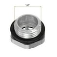 thumbnail image 3 of Bgsha 1pcs Air Compressor Oil Level Gauge Sight Glass/ 1/2 Male Thread Aluminum, 3 of 10