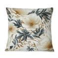 thumbnail image 3 of Designart "Tranquil Coastal Florals Collage Revealed IV" Floral Printed Throw Pillow, 3 of 5