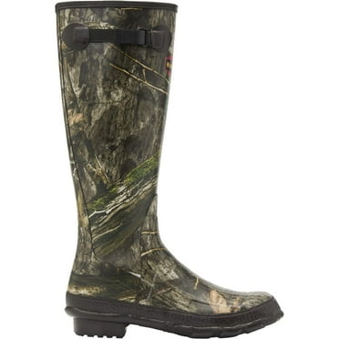Lacrosse Grange 18" Boots Mossy Oak Country DNA Size 9