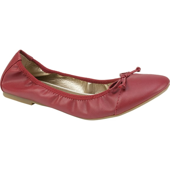 Womens Ballet Flats | Red
