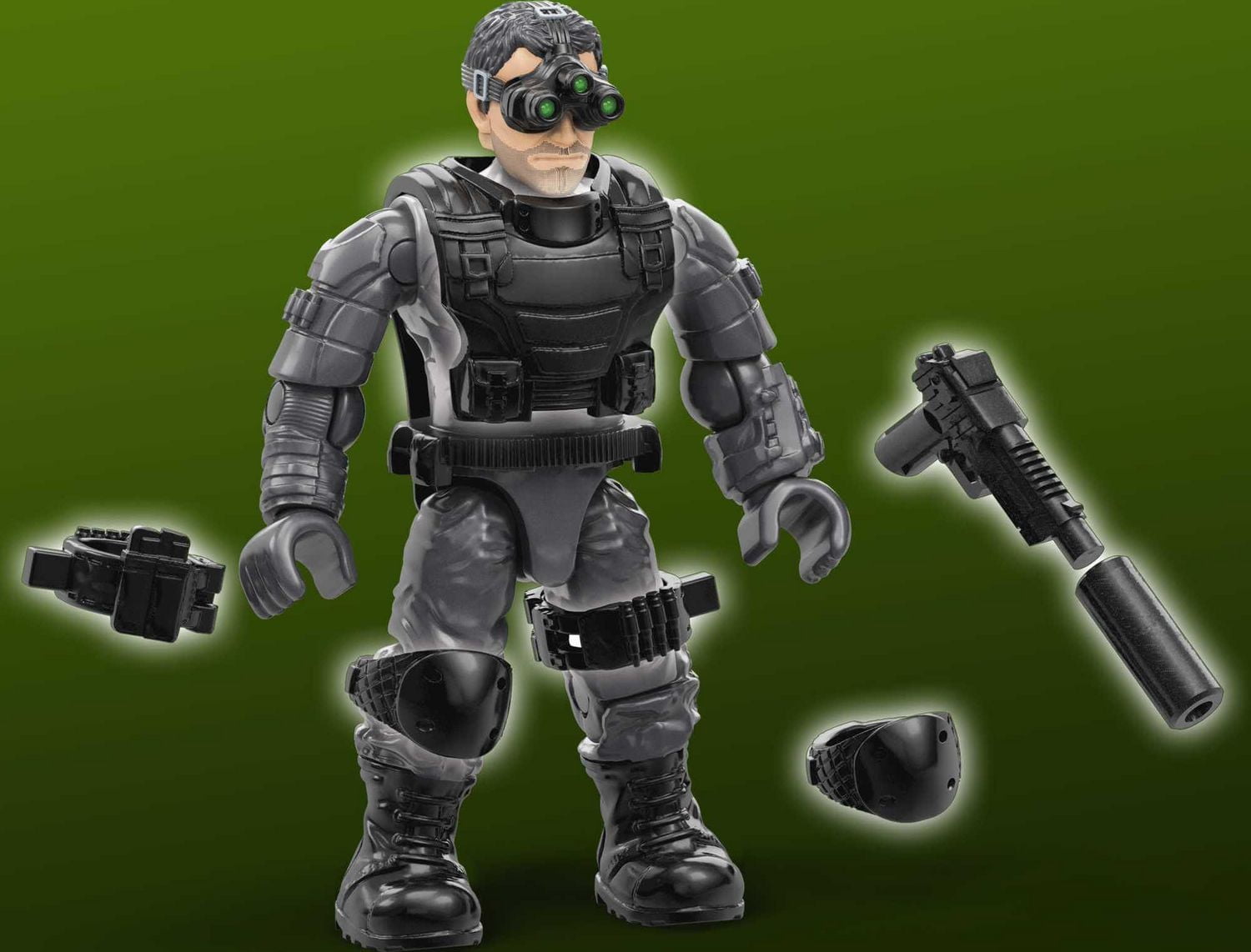 Mega Construx Sam Fisher - 23 Pieces