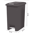 thumbnail image 4 of Basurero Con Doble Mecanismo Namaro Design 10l, 4 of 6
