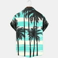 thumbnail image 4 of Xixinqiwan Men's Button Shirt,Mens Hawaiian Button Shirts Casual Tropical Short Sleeve Beach Clothes Printed Vacation Resort Clothes, 4 of 7