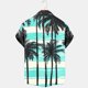 thumbnail image 4 of Camisetas de Lino para Hombres Vintage Bowling Manga Corta Cuello Cubano, Retro Playa Y Verano Hombre Manga Corta Botón Abajo Camisetas, 4 of 9