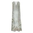 thumbnail image 4 of QUINDOS Summer Dresses for Women 2025 Sleeveless Casual Sundress V-neck Sun Dresses Print Pockets Tank Long Midi Dresses for Women, 4 of 5